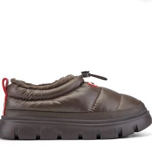 Hunter Women's Brown Insulated Slippers